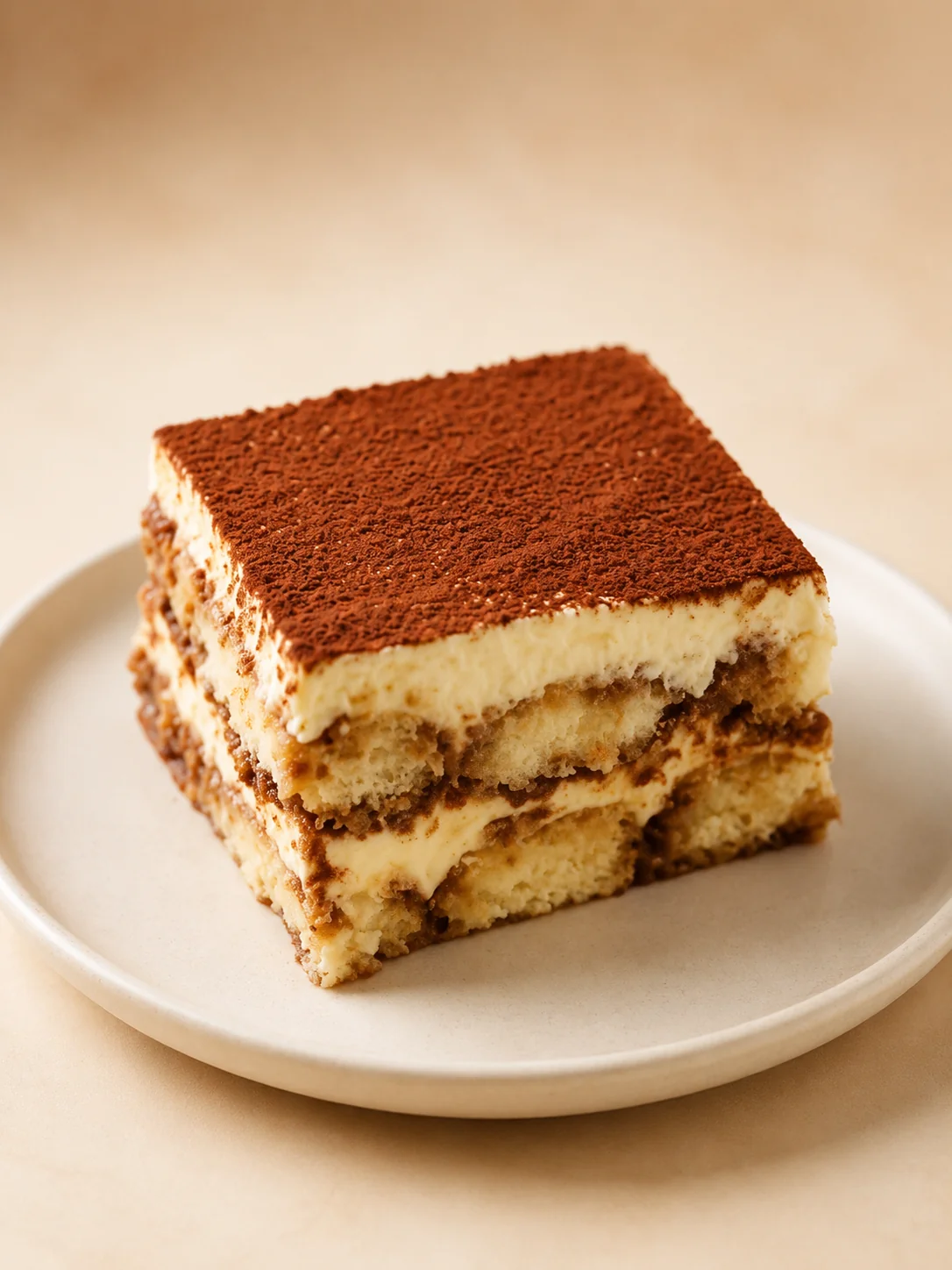 Tiramisu — Classic Slice