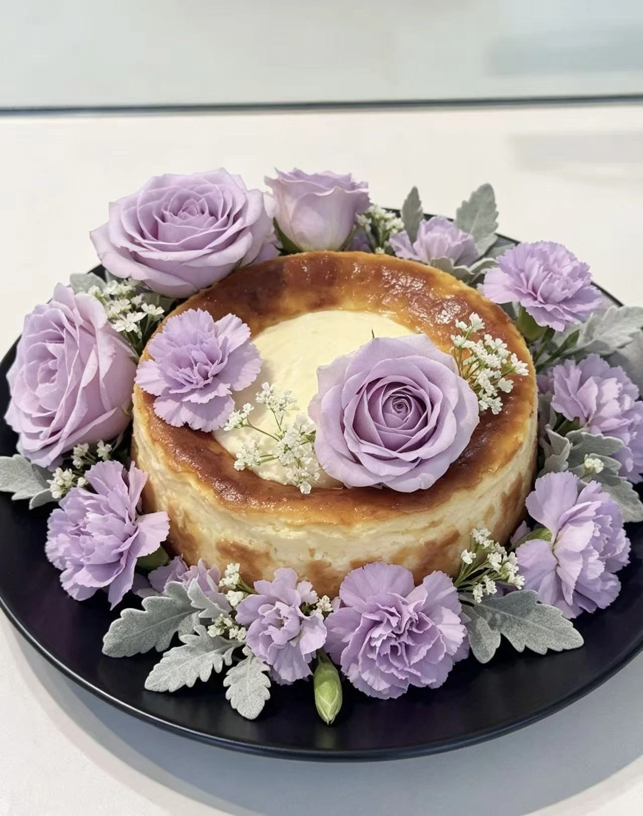 Floral Basque - Lilac Halo 6"