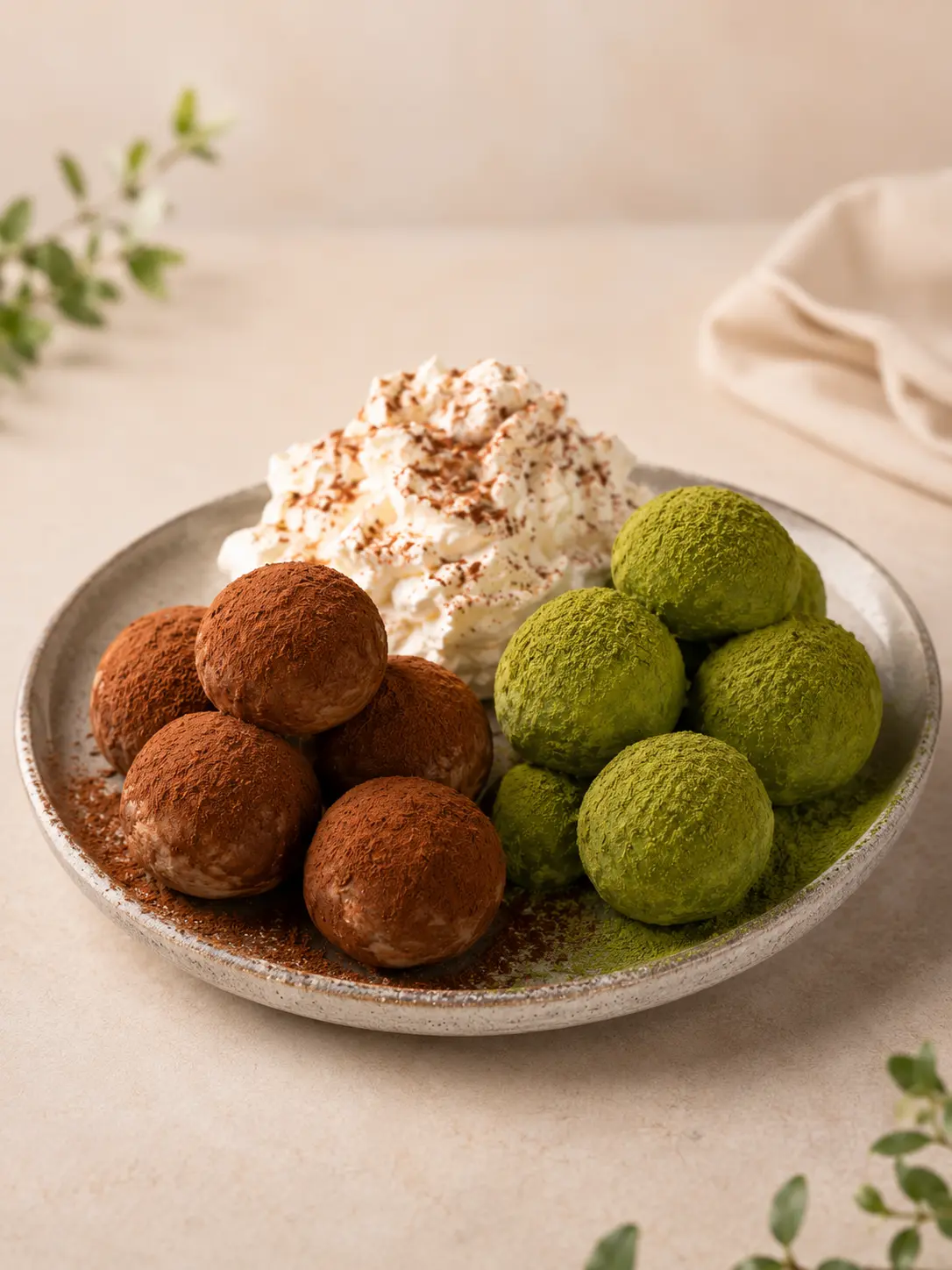 Deconstructed Tiramisu Balls — Original + Matcha (10 balls)